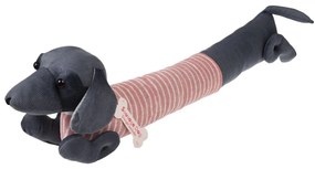 Розово-сиво уплътнение за врата 17x76 cm Sausage Dog – Rex London