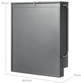 Антрацит висяща маса за преповиване Roba style - Roba