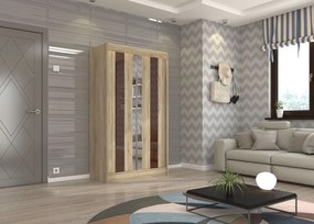 Гардероб Nabi 120 плъзгащ се-Drus-Kafe