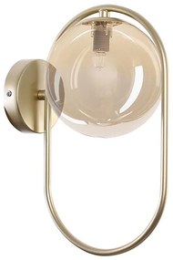 Аплик CORDEL 1xG9/28W/230V месинг/опушен бежов