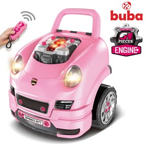 Buba - Детски интерактивен автомобил/игра Motor Sport 008-977 розов