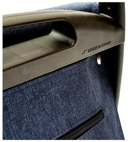 Пазарска чанта 53 l Com Tweed Polar Black Tube – Rolser