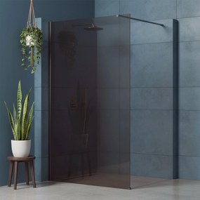 Параван за душ Rea Flexi Brown / Titan 140