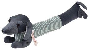 Зелено-сиво уплътнение за врата 17x76 cm Sausage Dog – Rex London