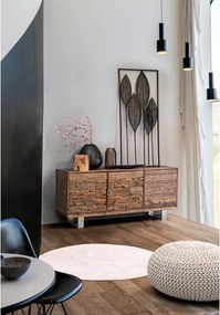 Метална декорация за стена 61x135 cm Adhira – Bizzotto