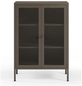 Сиво метално шкафче 70x100x40 cm Fayna – Marckeric