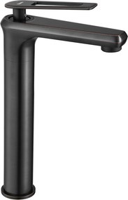 Смесител за мивка REA Blade Old Black high
