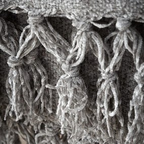 Сиво одеяло от шенил 130x170 cm Wilson – Catherine Lansfield