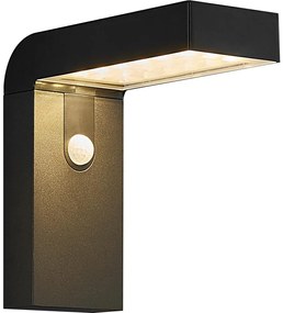 Nordlux - LED соларен стенен фенер ALYA LED/5W/3,7V IP44 с сензор