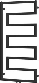 Mexen Floryda декоративен радиатор 1080 x 600 mm, 358 W, черен - W206-1080-600-00-70