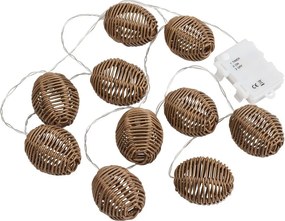 LED светлинна верига брой крушки 10 бр. на батерии дължина 180 cm Carlisle – House Nordic