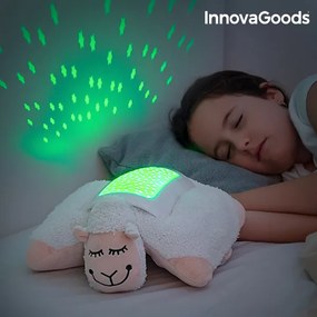 Плюшена Играчка Овца с LED Проектор InnovaGoods