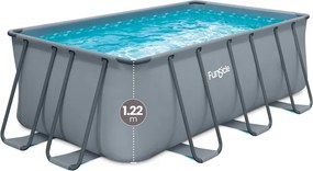 Сглобяем басейн с метална рамка FunSicle Oasis Pool 4.00 x 2.00 x 1.22 м