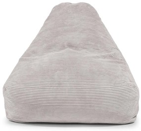 Кафяв пуф от рипсено кадифе Snug 100 – SLOWDOWN