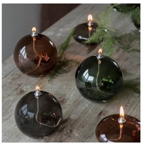 Стъклена маслена лампа (височина 10 cm) Aura – Mette Ditmer Denmark