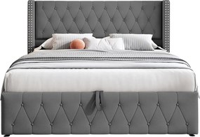 Тапицирано легло Zenmor-Сив