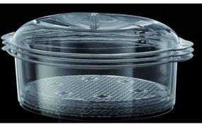 Уред за готвене на пара Russell Hobbs 19270-56, 800W, 3 нива, 9 литра, Таймер 60 мин, Инокс