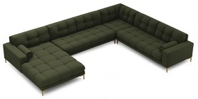 Зелен ъглов диван (десен ъгъл) Bali – Cosmopolitan Design