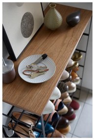 Черна метална стойка за обувки Tower – YAMAZAKI