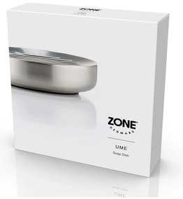 Сапунерка от неръждаема стомана в матово сребрист цвят Ume – Zone