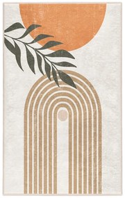 Кремав килим подходящ за пране 160x230 cm Dot Arch – Mila Home