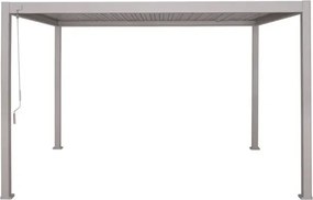 Пергола Hesperide Evora, Алуминий, Цвят Глина, 4x3 m