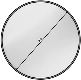 Огледало Calia-Диаметър: 80см