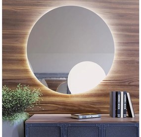 Baltica Design - LED огледало за баня с подсветка BRIGHT 15W/230V 4500K Ø 80 см IP65