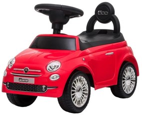 Push автомобил Fiat 500 2xAA червен
