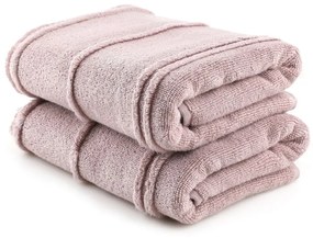 Розови кърпи в комплект от 2 бр. от тери 50x90 cm Arden – Foutastic