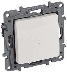 Legrand Двуполюсен ключ с LED индикация цвят бял Niloe  - 664518