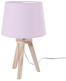 Детска нощна лампа atmosphera Tripod, 30 cm - Розов