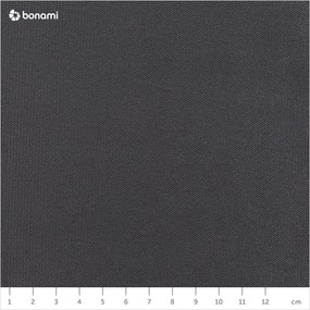 Тъмносив кадифен разтегателен ъглов диван (ляв ъгъл) Lofty Lilly – Miuform