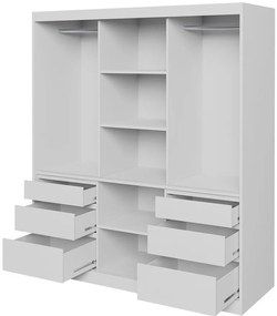 Гардероб Haiti 3-door-Leuko