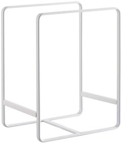 Бяла стойка за чинии Yamazaki Tower - YAMAZAKI