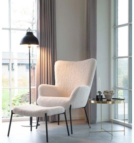 Кръгла масичка за кафе в златисто ø 48 cm Venezia - House Nordic