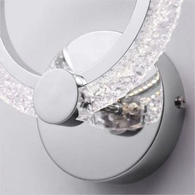 СТЕННА ЛАМПА LED LHJ067-W CHROME