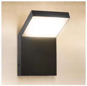 Brilagi - Външно стенно LED осветително тяло RIANO LED/8W/230V, антрацит, IP65