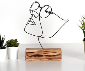 Метална статуетка Girl - Mioli Decor