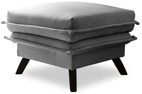 Сива табуретка за крака Charming Charlie - Miuform