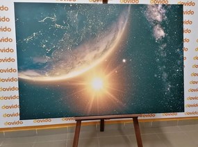 Картина на платно – Поглед от космоса