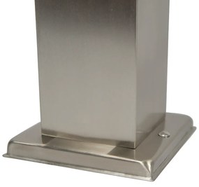 Интелигентна лампа за външно осветление 45 см стомана с WiFi P45 - Malios