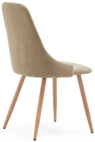 Светлозелени трапезни столове в комплект от 4 Seul - Marckeric