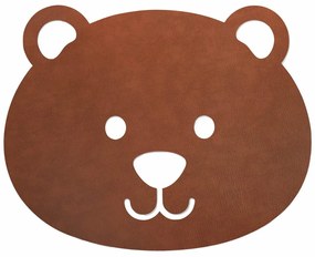 Кафяво детско килимче за игра 111,5x140 cm Bear XXXL Bull – LIND DNA