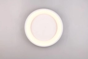 Бяло LED затъмняващо се осветително тяло за таван Cardona – Trio