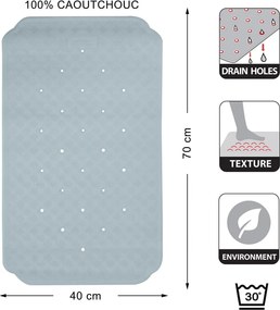 Подложка против хлъзгане за вана 40x70 cm Ruby – Spirella