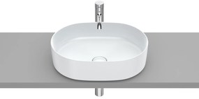 Мивка за баня A327520630, монтаж върху плот, перлен, 50x37x14см