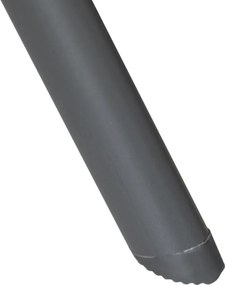 Комплект от 2 черни градински стола, регулируеми в 7 позиции