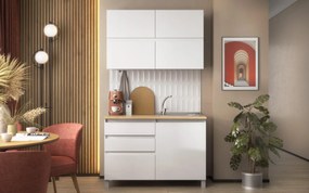 Кухня с включен термоплот Стиви