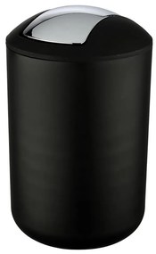 WENKO 21212100 - Кош BRASIL 19,5x31 cm черен/лъскав хром